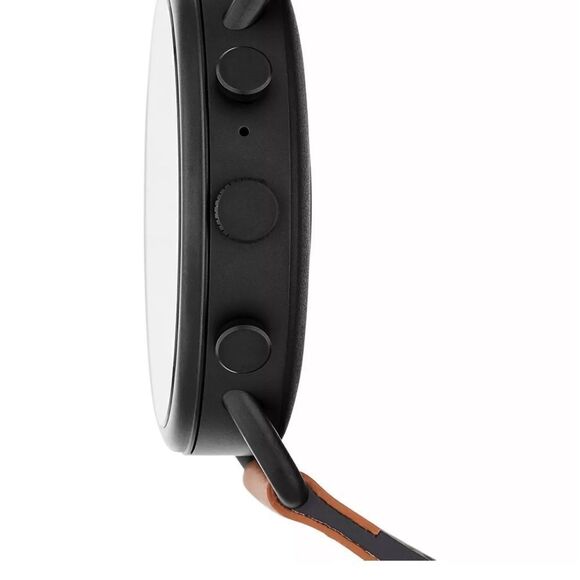 NWOT SKAGEN Unisex Falster 3 Brown Leather Strap Touchscreen Smart Watch 43mm - Picture 4 of 10